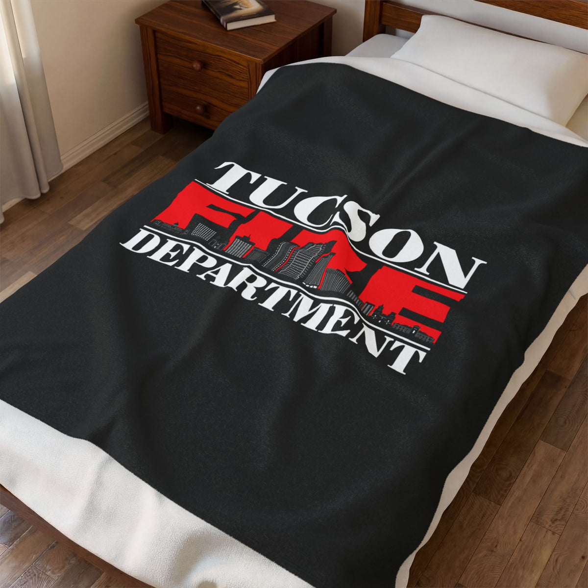 Tucson Fire Department Plush Blanket