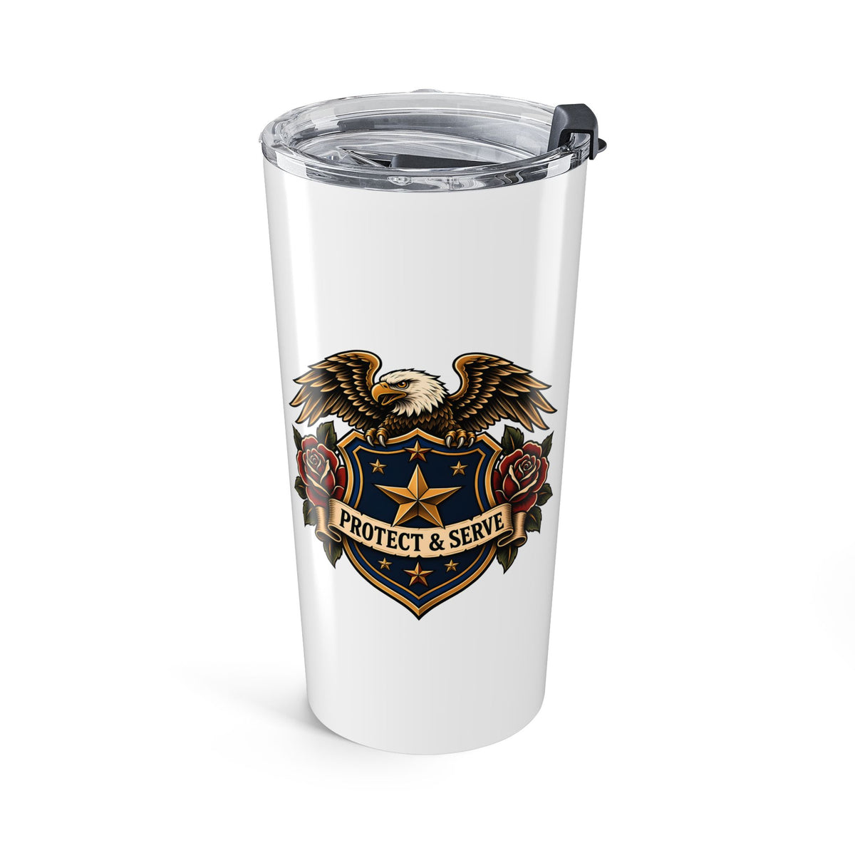 Protect & Serve Police Tumbler 20oz
