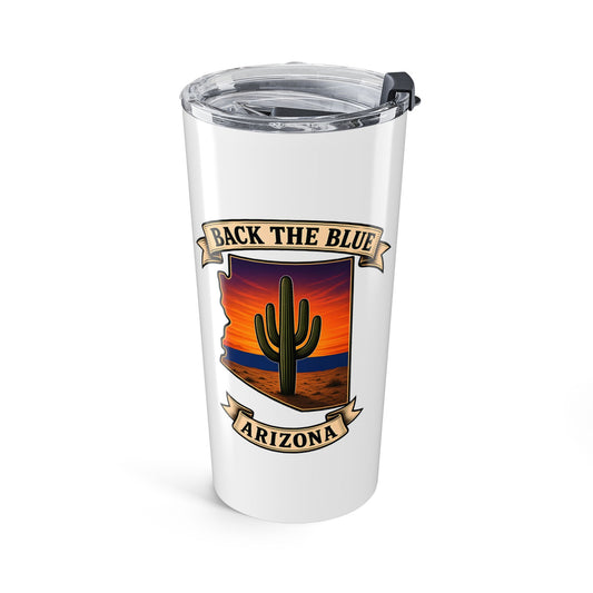 Back the Blue Arizona Tumbler 20oz